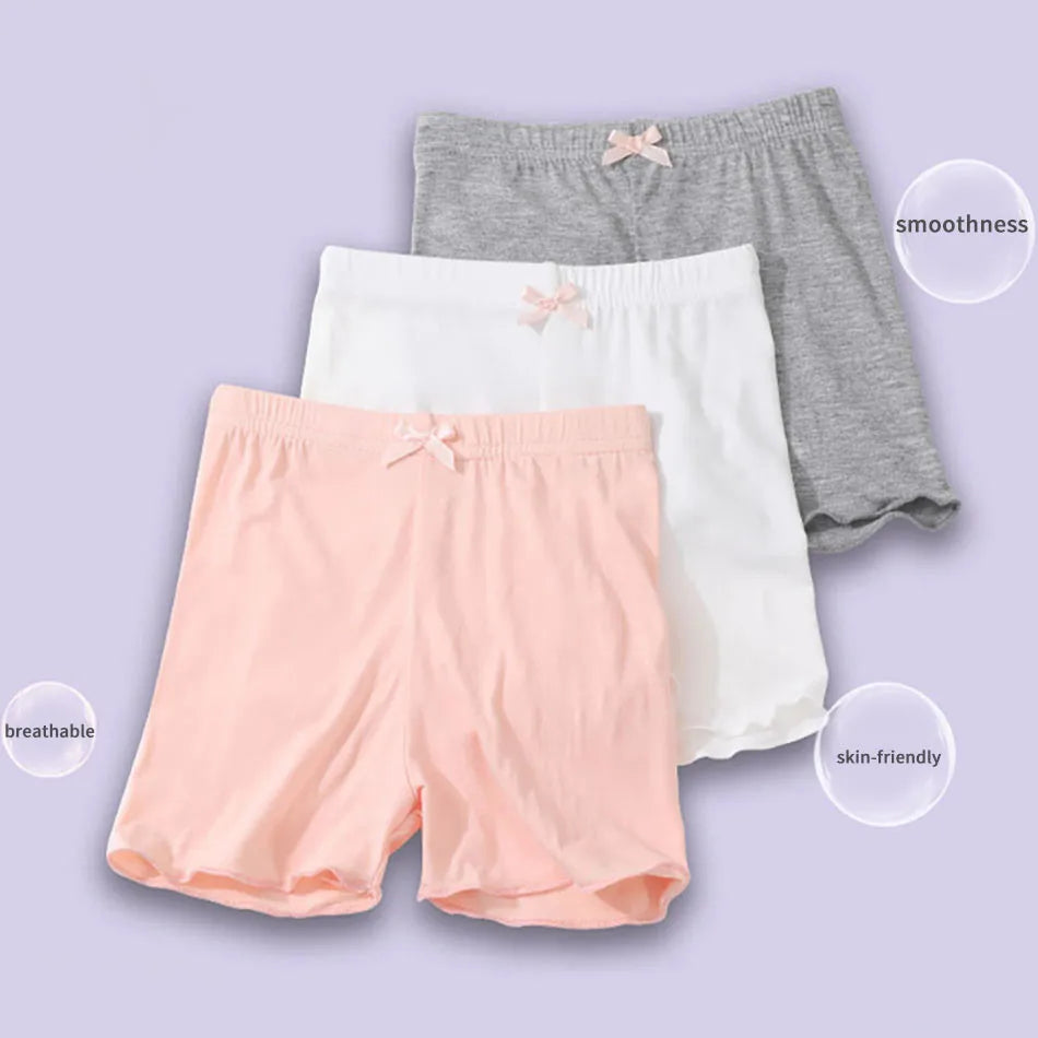 Summer Fashionable Kids Girls Shorts Modal Safety Pant Underwear Girls Briefs Short Beach Pants Kids Girls Short Leggings