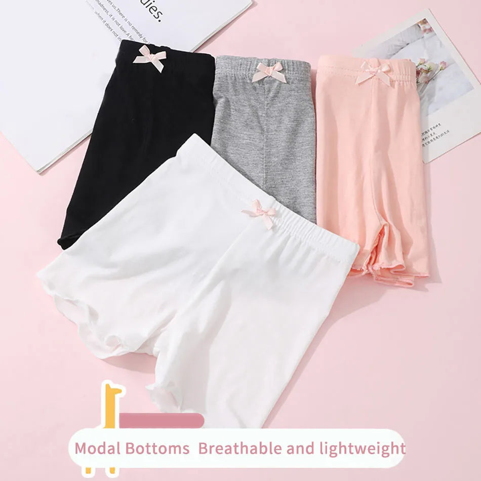 Summer Fashionable Kids Girls Shorts Modal Safety Pant Underwear Girls Briefs Short Beach Pants Kids Girls Short Leggings
