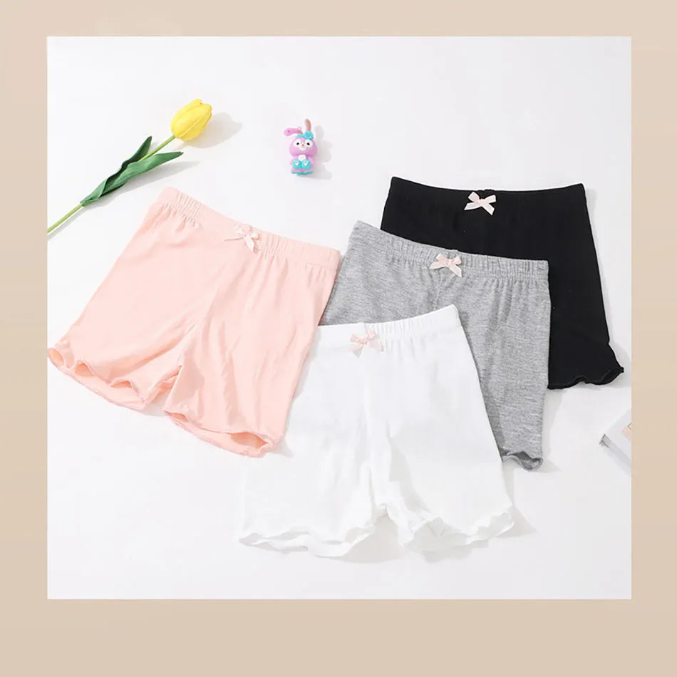 Summer Fashionable Kids Girls Shorts Modal Safety Pant Underwear Girls Briefs Short Beach Pants Kids Girls Short Leggings